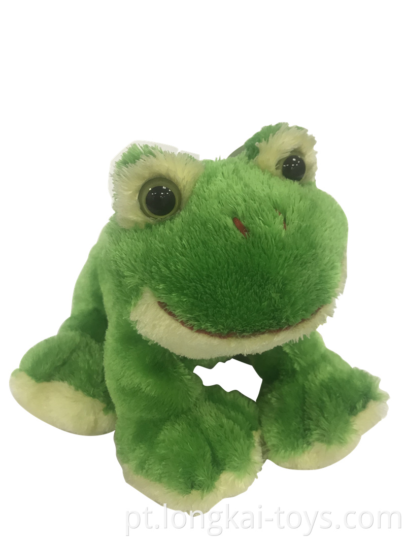 Green Plush Frog for Baby